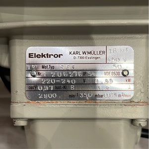 Elektror SE3 1Ph Ring Blower